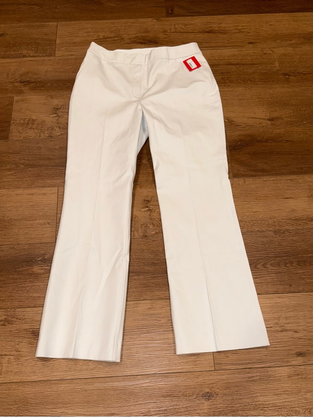 SPANX Red Label on Cream Fabric